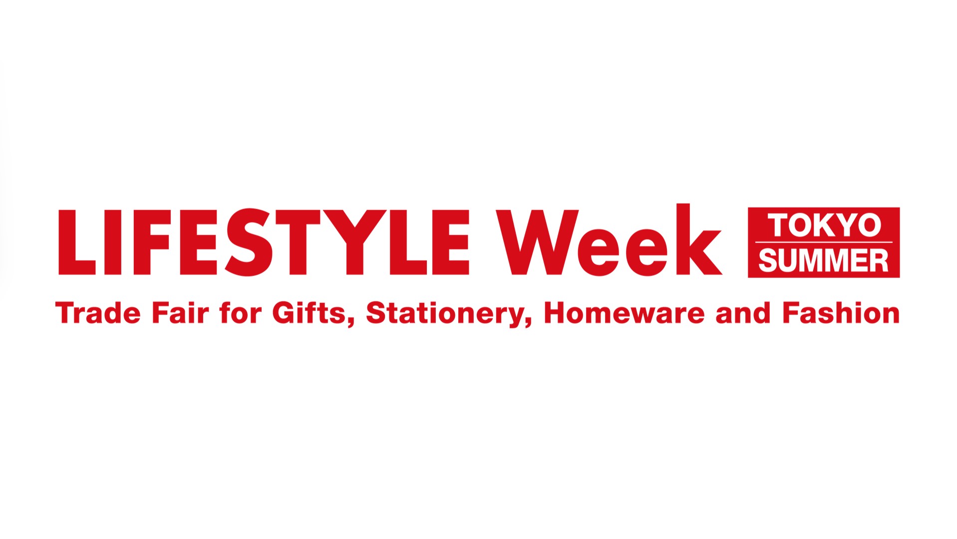 LIFESTYLE Week TOKYO SUMMER logo