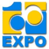 Polygraphy. Publishing. Advertisement. EXPO logo